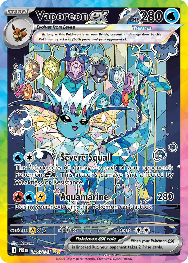Vaporeon ex SIR