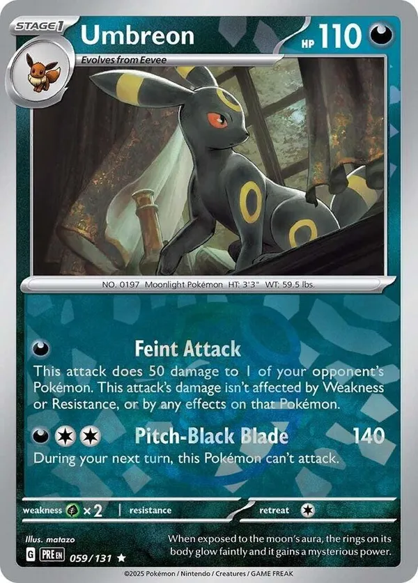 Umbreon Master Ball Foil